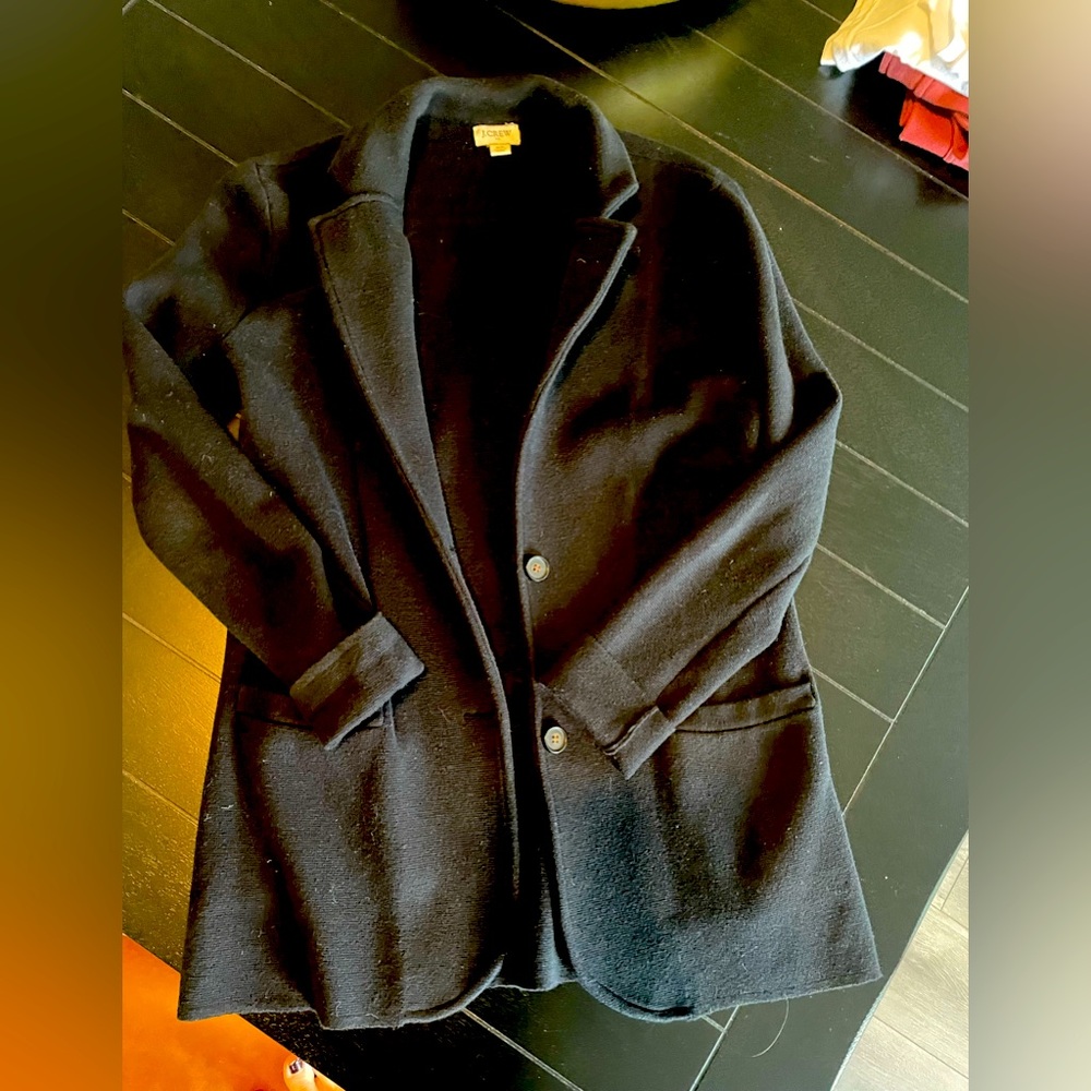 J Crew Sweater Blazer